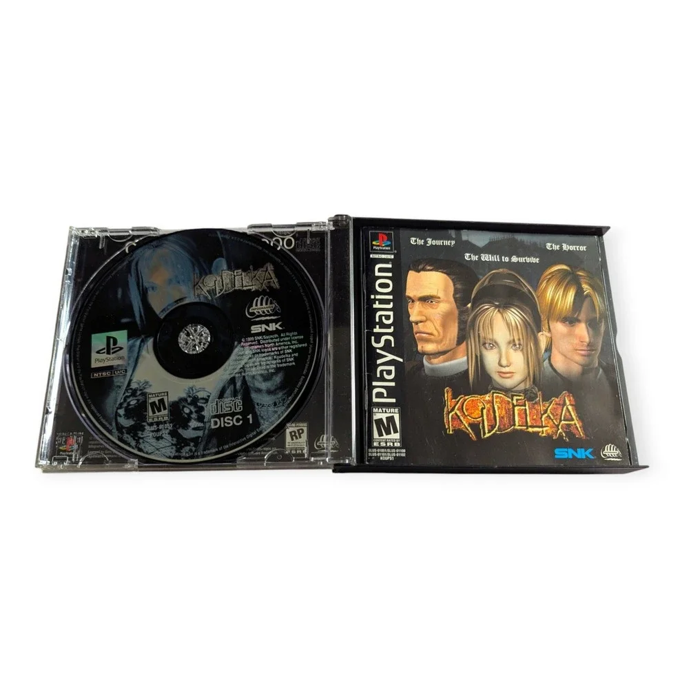 Koudelka Sony PlayStation 1 PS1 SNK 2000 Gothic Horror RPG 4-Disc Set CIB
